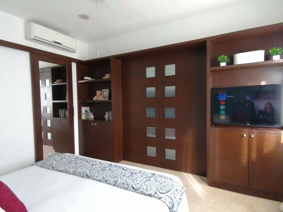 Oceanview Pool Near Av 5Th Beach 6 Guest Fast Wifi Playa del Carmen Holiday home