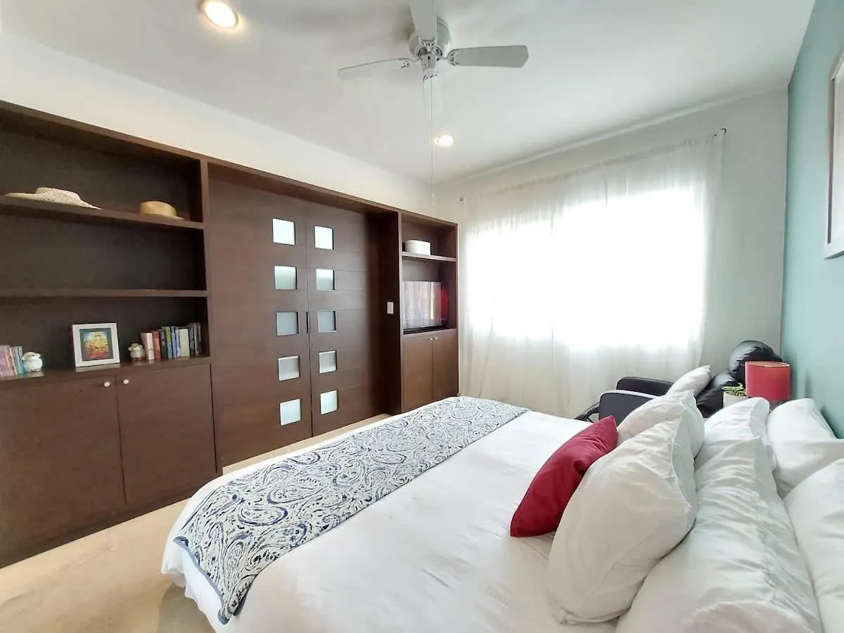 Oceanview Pool Near Av 5Th Beach 6 Guest Fast Wifi Playa del Carmen