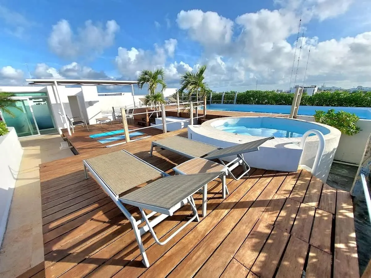 Oceanview Pool Near Av 5Th Beach 6 Guest Fast Wifi Playa del Carmen